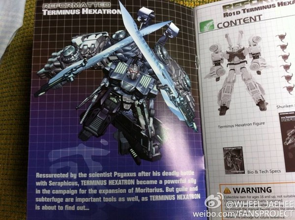 Unboxing Terminus Hexatron Shodow Emassary Limited Edition Figure From Mastermind Creations  (14 of 17)